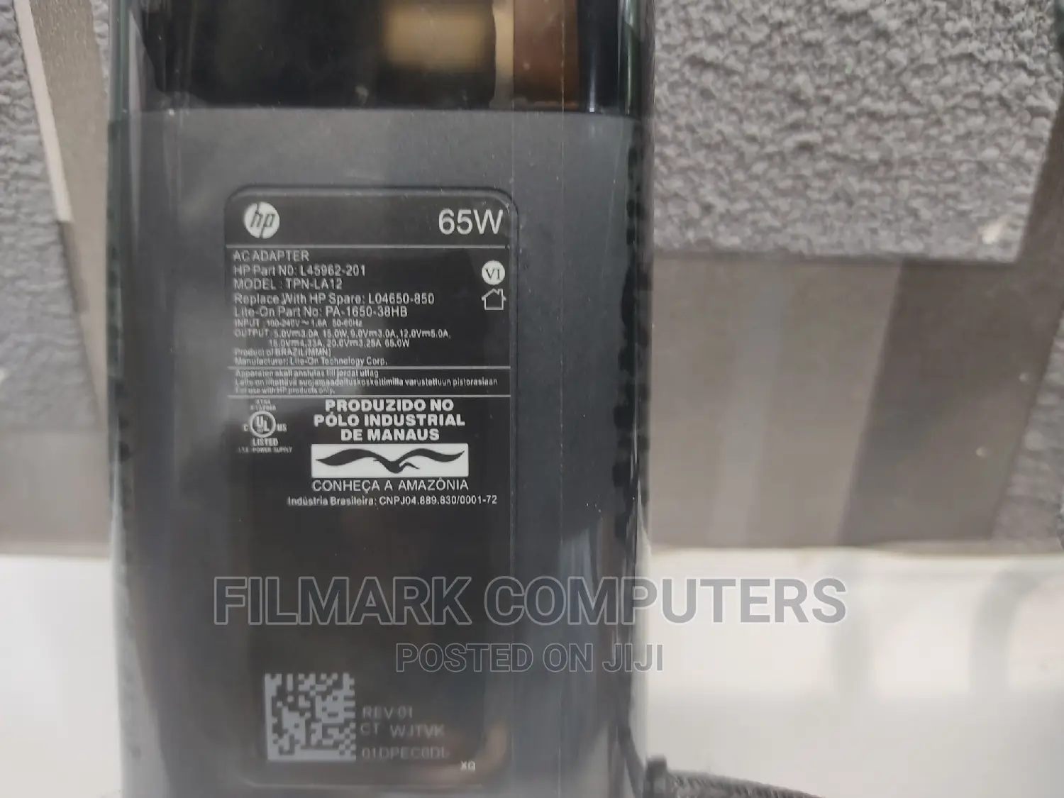 Hp Usb-c 65w Laptop Charger (Type C Charger)