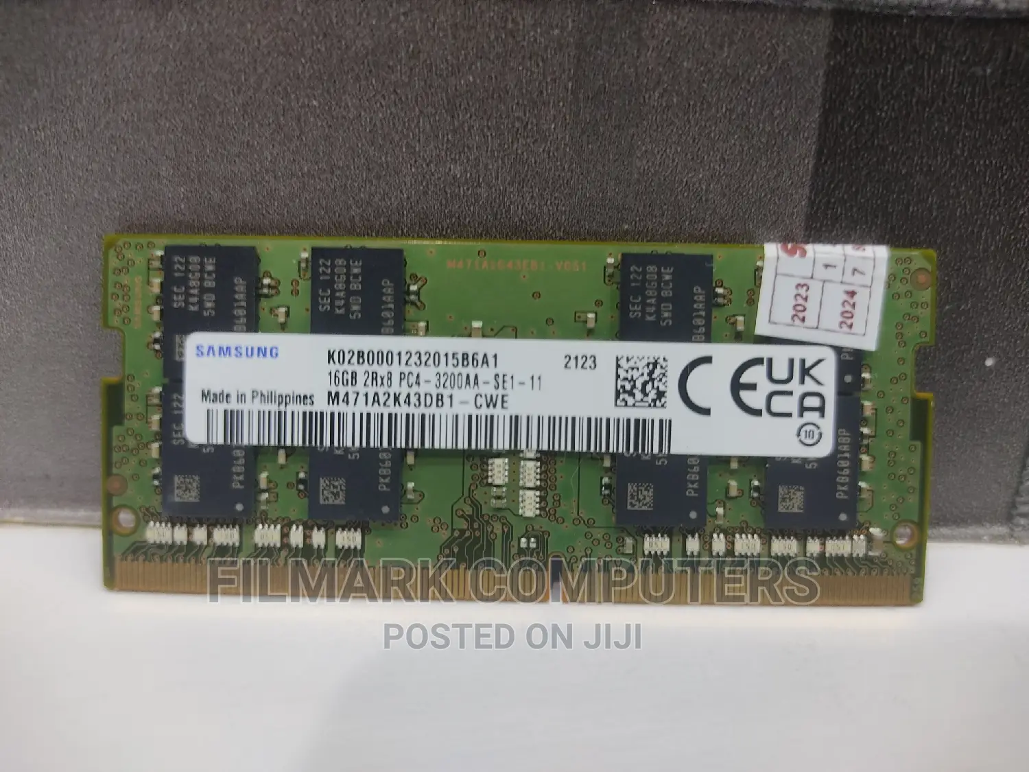 Samsung 16gb Pc4 3200 Ddr4 1r×8 Laptop Notebook Ram Memory