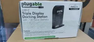 Plugable 13-in-1 USB-C Triple Monitor Docking Station With