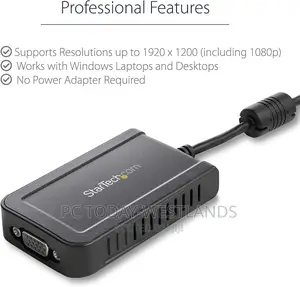Startech.Com USB to VGA Adapter - 1920x1200 - External Video