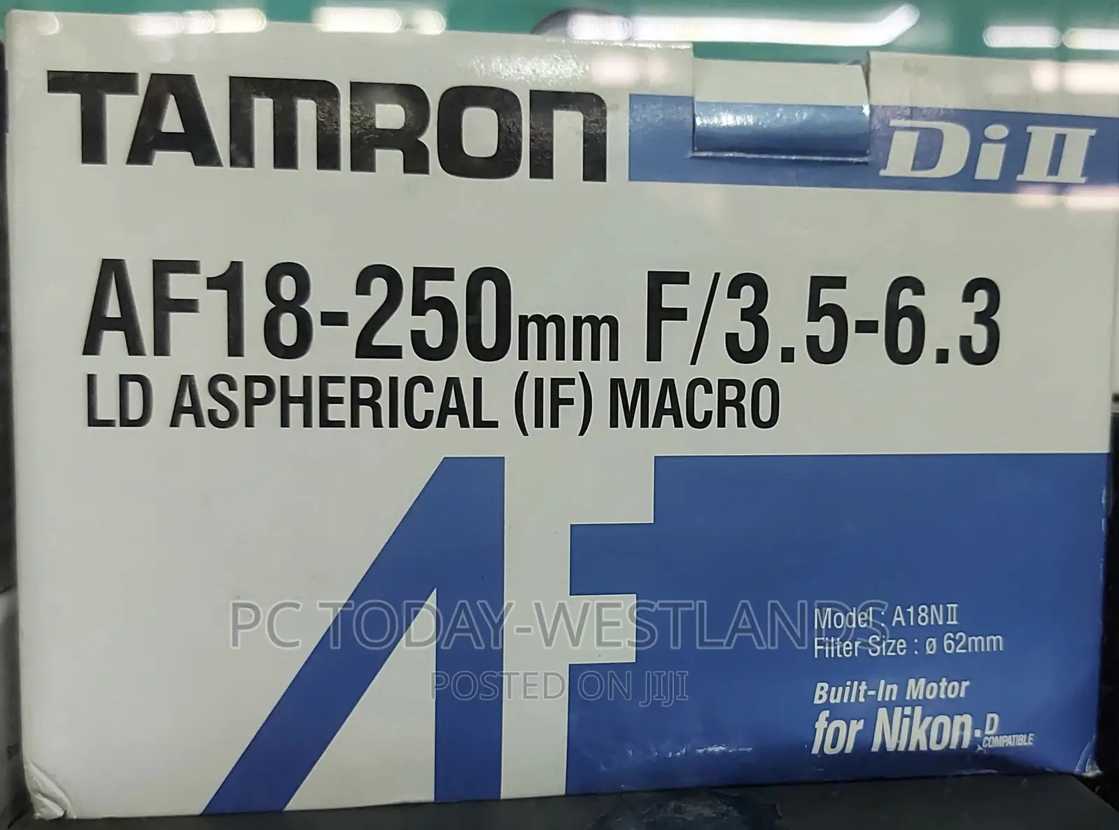 Tamron 18-250mm F/3.5-6.3 AF Di-Ii LD Aspherical (IF) Macro
