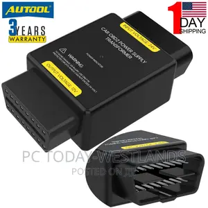 OBD2 24V to 12V Step Down Converter Power Adapter 16pin