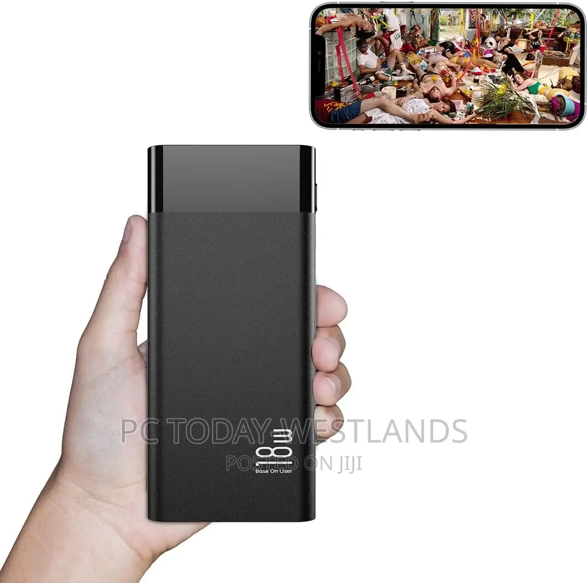 LIZVIE Smart Hidden Camera Power Bank Smart Camera With Wide