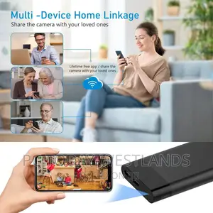 LIZVIE Smart Hidden Camera Power Bank Smart Camera With Wide