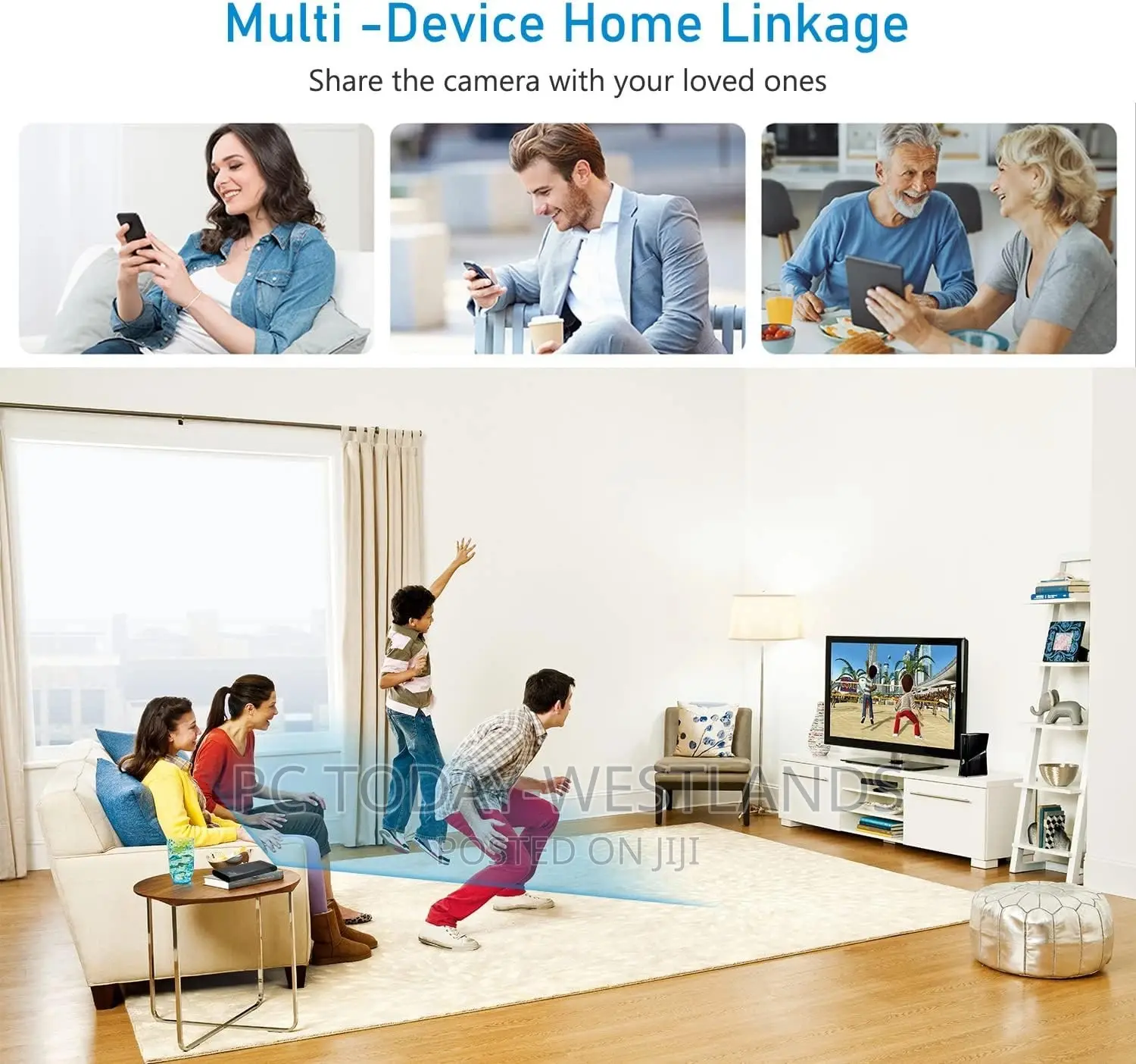 LIZVIE Smart Hidden Camera Power Bank Smart Camera With Wide