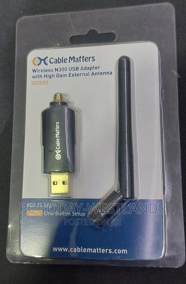 Cable Matters Wireless N 300mbps External Antenna - main view