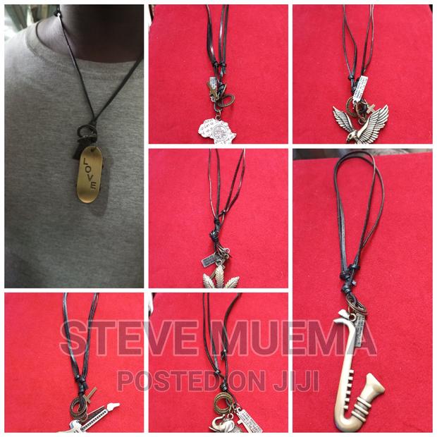 Leather Necklace. - thumbnail 2