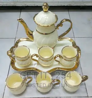 8 in 1 Teaset WHITE, CREAM, G