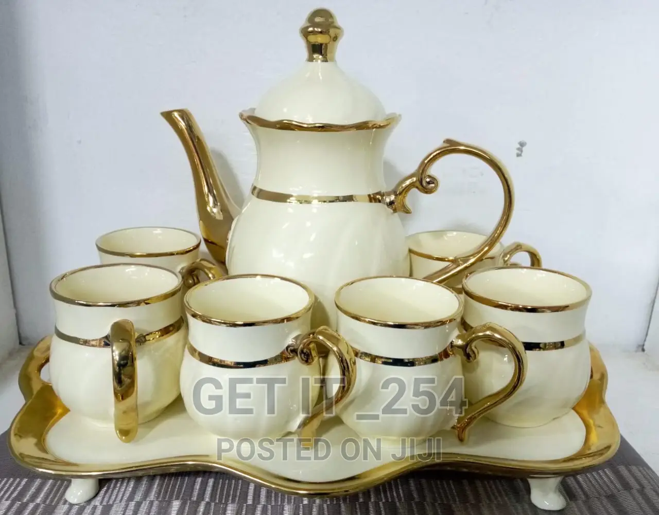8 in 1 Teaset WHITE, CREAM, G