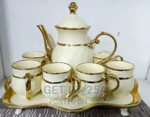 8 in 1 Teaset WHITE, CREAM, G