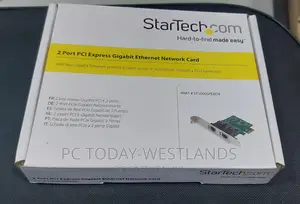 Startech.Com Dual Port Gigabit PCI Express Server Network
