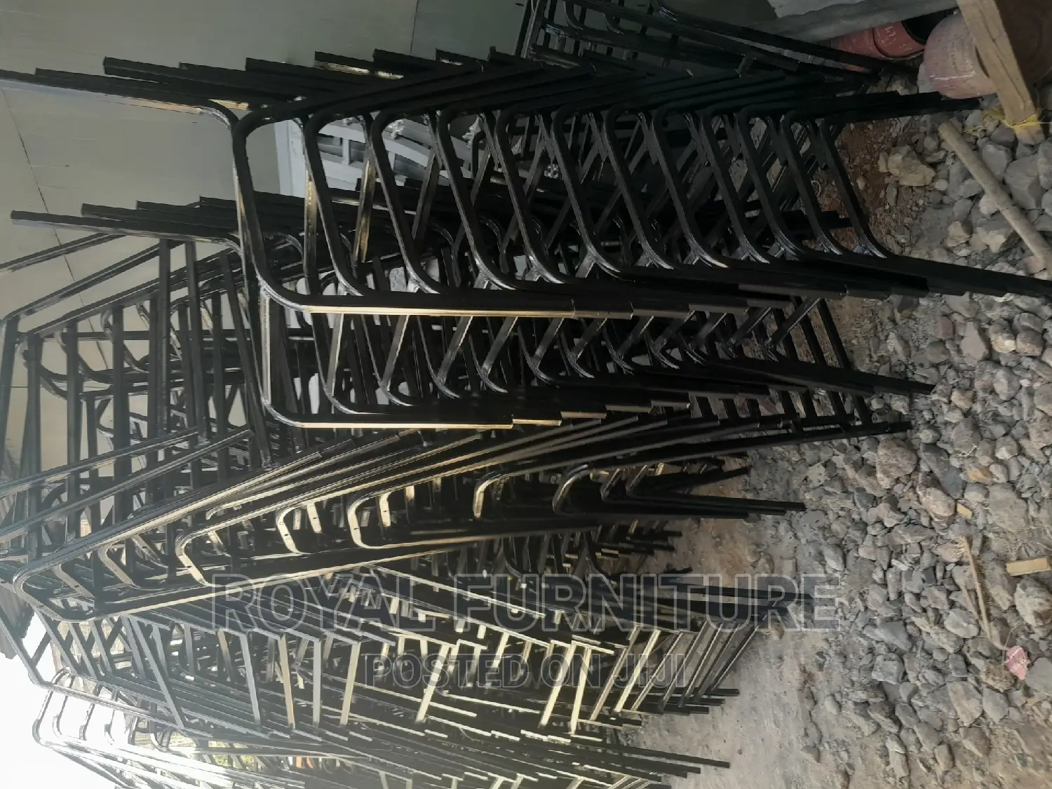 School Lockers and Chairs