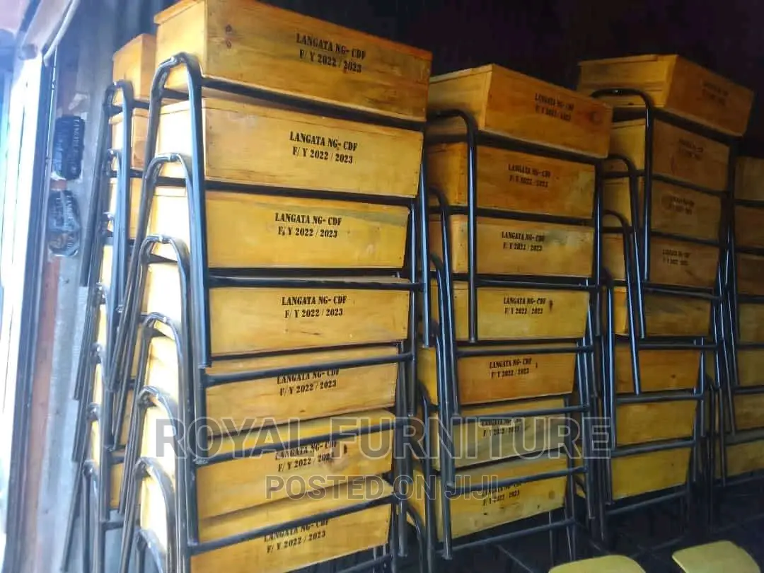 School Lockers and Chairs