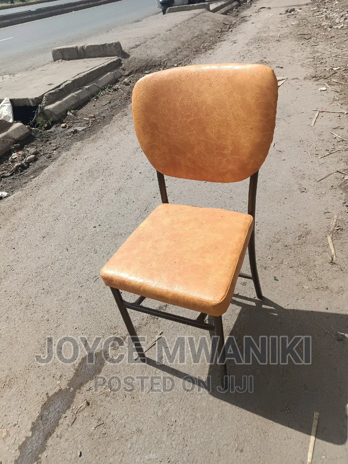 Restaurant Chair, Colour Gold.