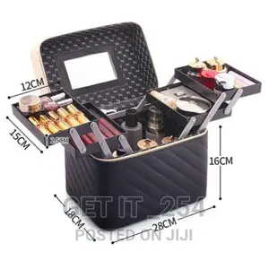 2 Tier Make Up Box