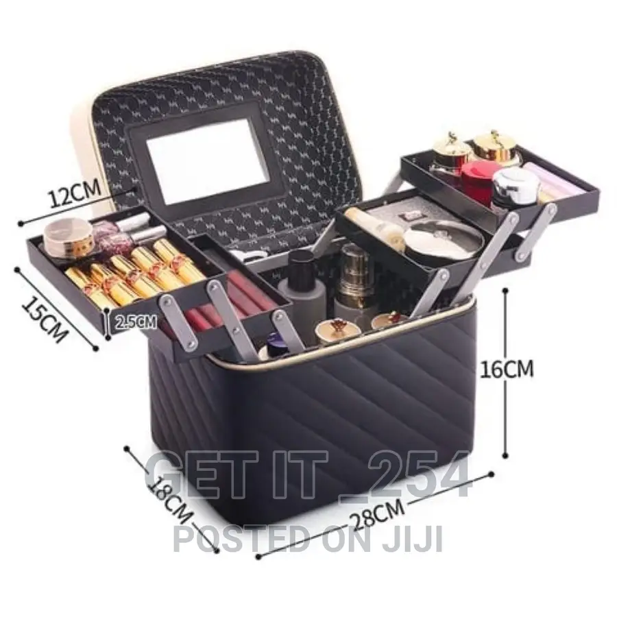 2 Tier Make Up Box