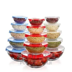 5 Piece Glass Bowl Set