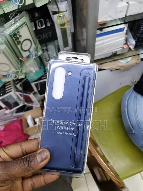 Samsung Z Fold 5 Standing Case With S Pen, [Changable S Pen