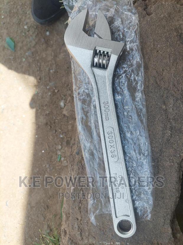 Number 12 Adjustable Spanner - main view
