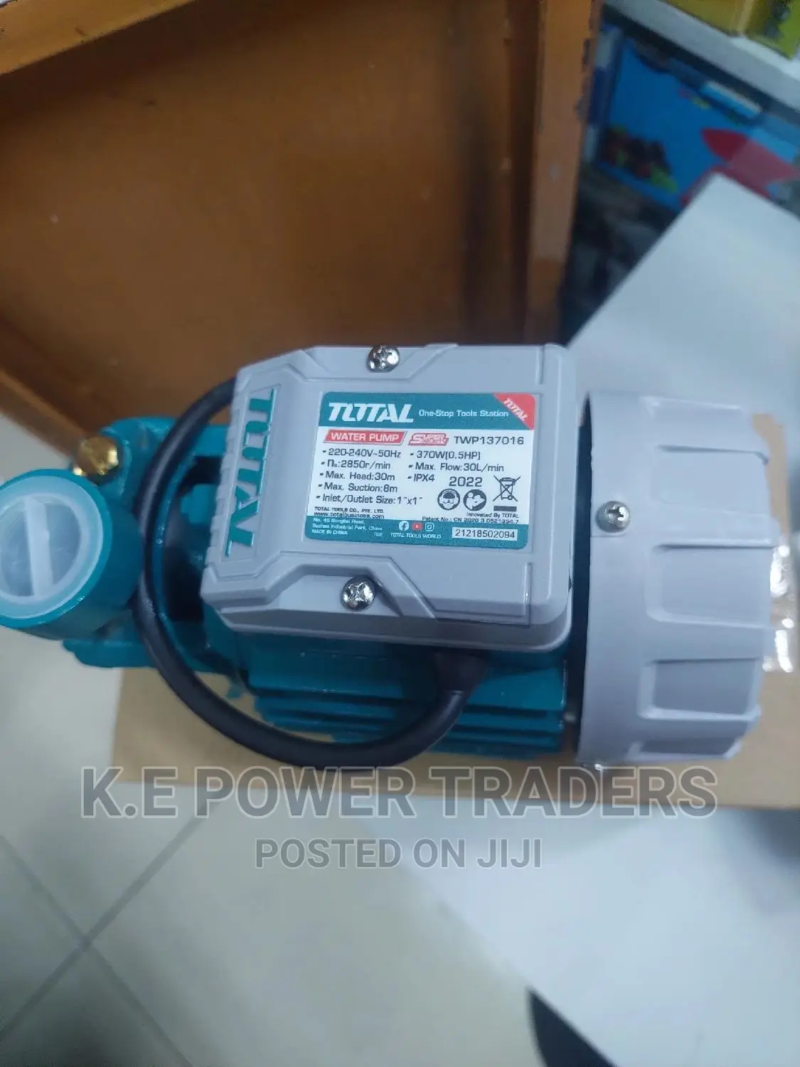 0.5hp Booster Pump (Total)