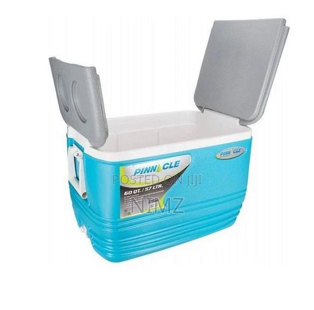 QUALITY Pinnacle 57 Litres Cooler Box/Chiller BLUE - main view