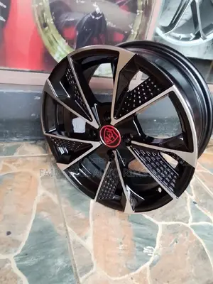 Rims Size 15/4/ 100 5double Sporks Black and Silvers.
