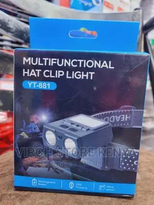 Multifunctional Hat Clip Light YT-881 Rechargeable Head Lamp