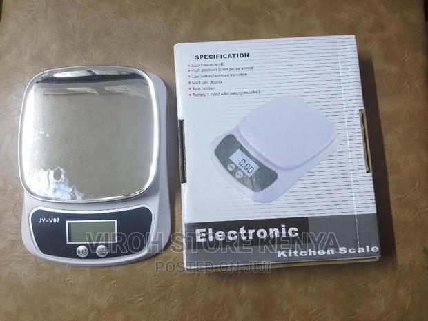 Electronic Kitchen Scale Stainless Steel Top 5kgs Scale - main view