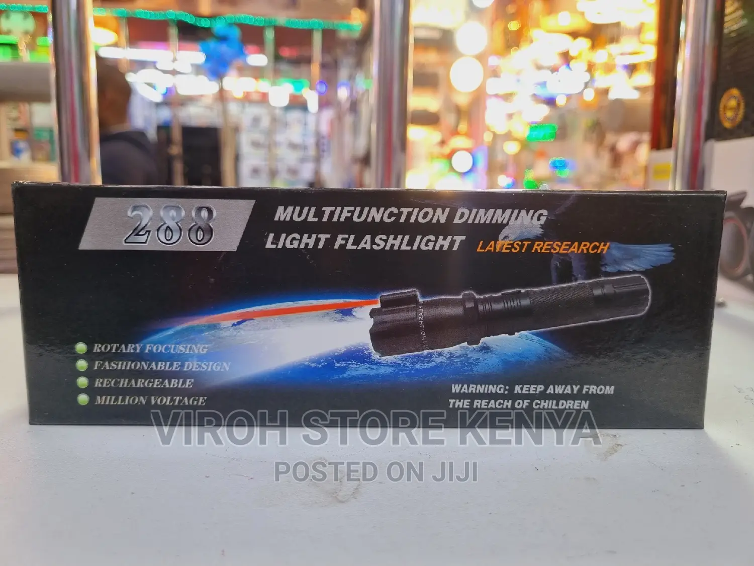 Multifunctional Flashlight High Power Torch