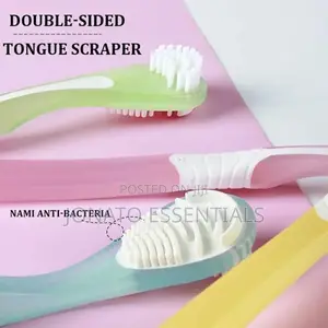 Double Sided Tongue Cleaner and Scrapper