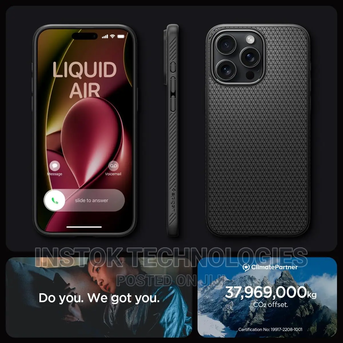 Spigen Liquid Air Armor Case for iPhone 15 Pro Max