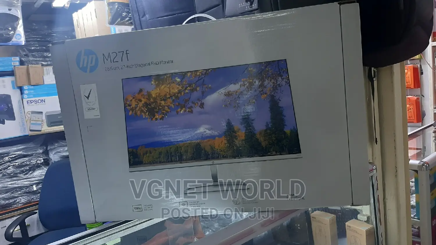 Hp M27f FHD Monitor.