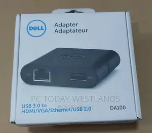 Dell Universal Adapter (DA100) HDMI/VGA/USB/ETHERNET