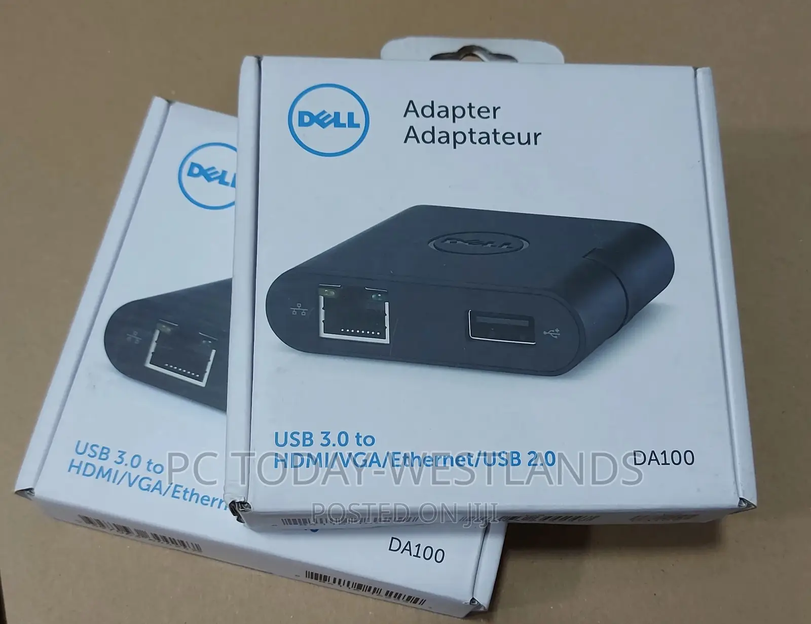 Dell Universal Adapter (DA100) HDMI/VGA/USB/ETHERNET