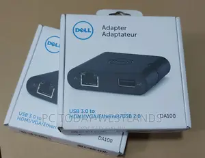 Dell Universal Adapter (DA100) HDMI/VGA/USB/ETHERNET
