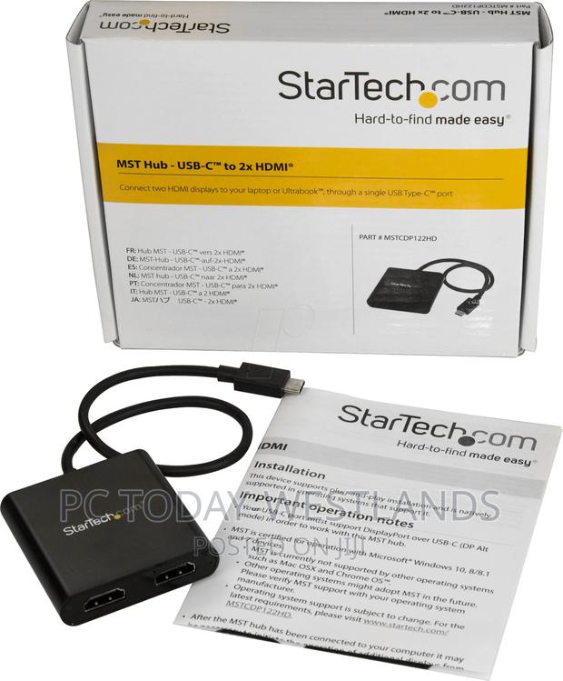 Startech 2-Port USB Type-C to HDMI MST Hub - main view