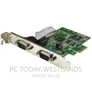 Startech 2-Port Pci Express Serial Card With 16c1050 Uart