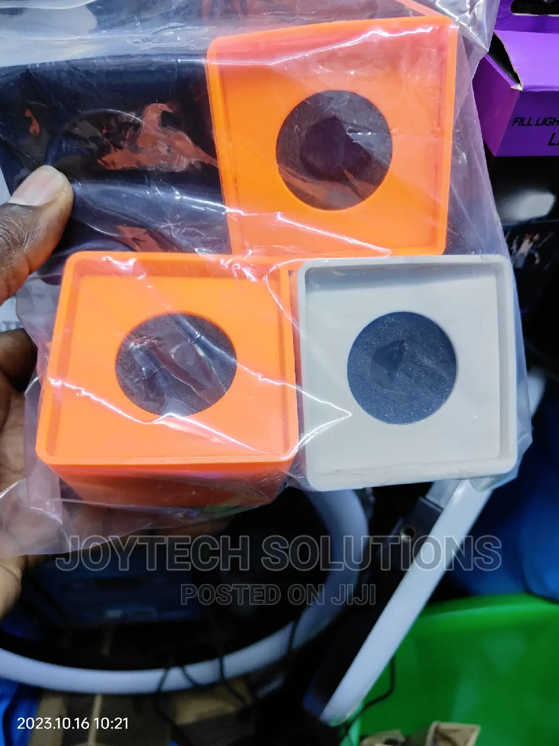 Microphone Flags Square