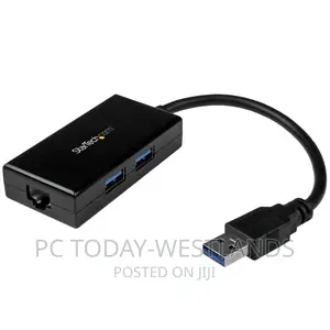 Startech.Com 2 Port USB 3.0 Hub With Ethernet - USB 3.0 X 2