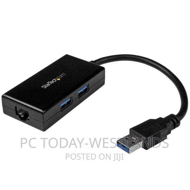 Startech.Com 2 Port USB 3.0 Hub With Ethernet - USB 3.0 X 2 - thumbnail 2