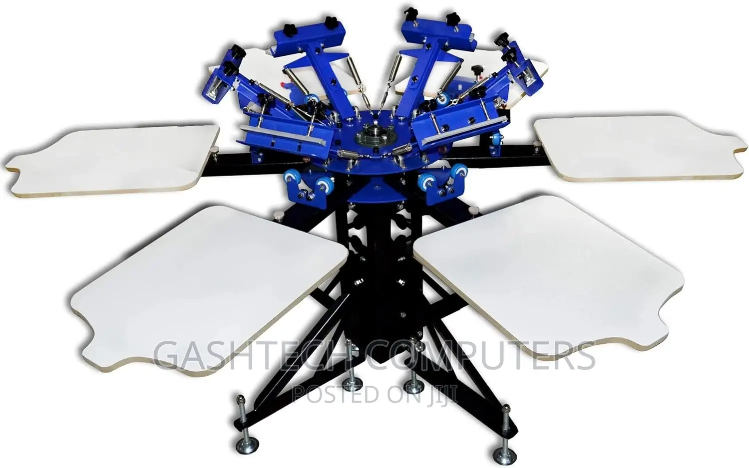 6 Color 6 Station Screen Printing Machine Screen Platen R