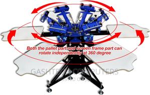 6 Color 6 Station Screen Printer - thumbnail 2