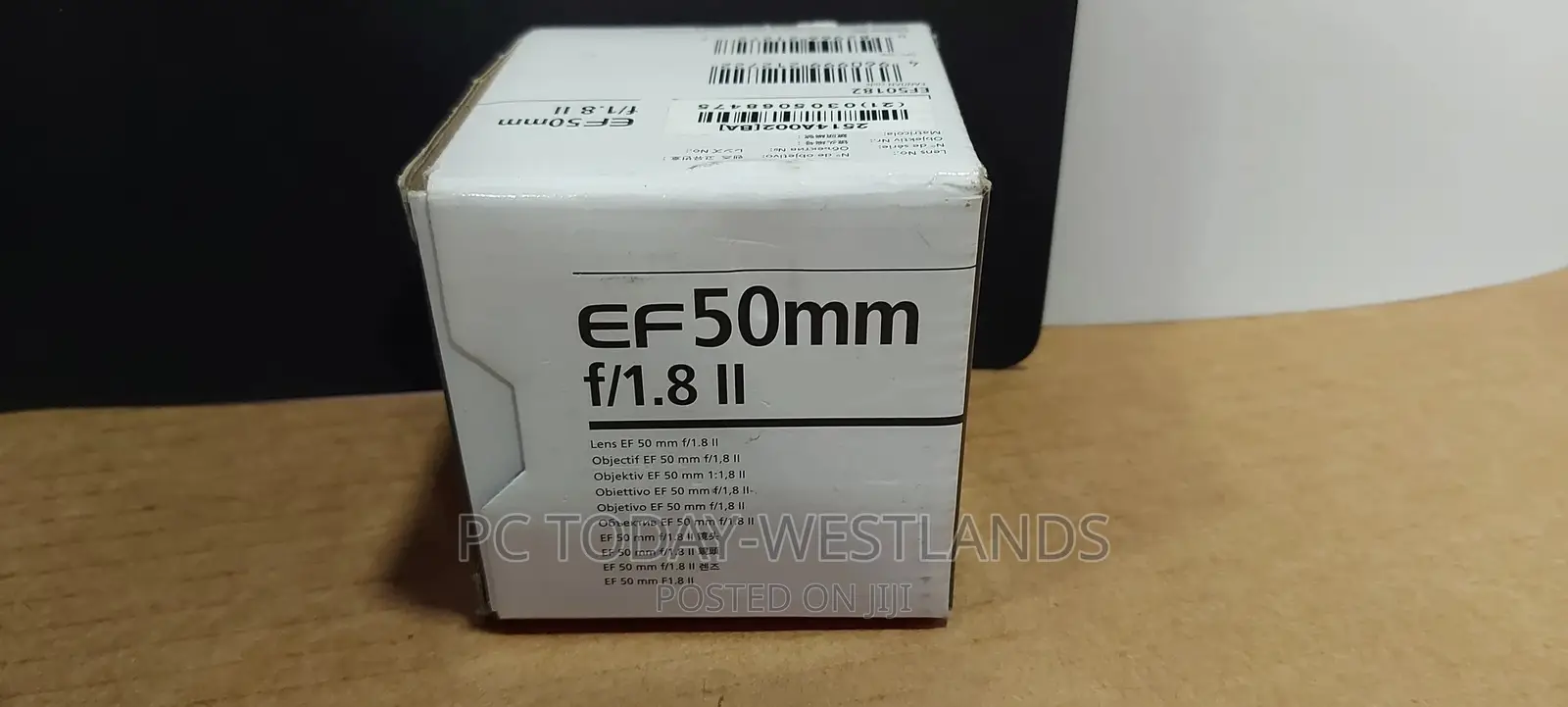 Canon EF 50mm F/1.8 II Lens