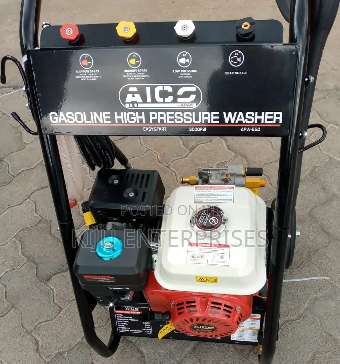 Gasoline, High Pressure Washer