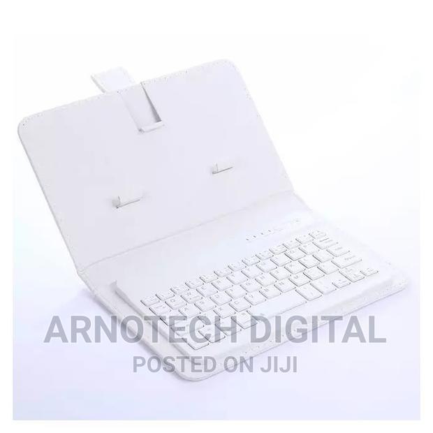 Universal Wireless Bluetooth Keyboard Flip Case Cover With - thumbnail 4
