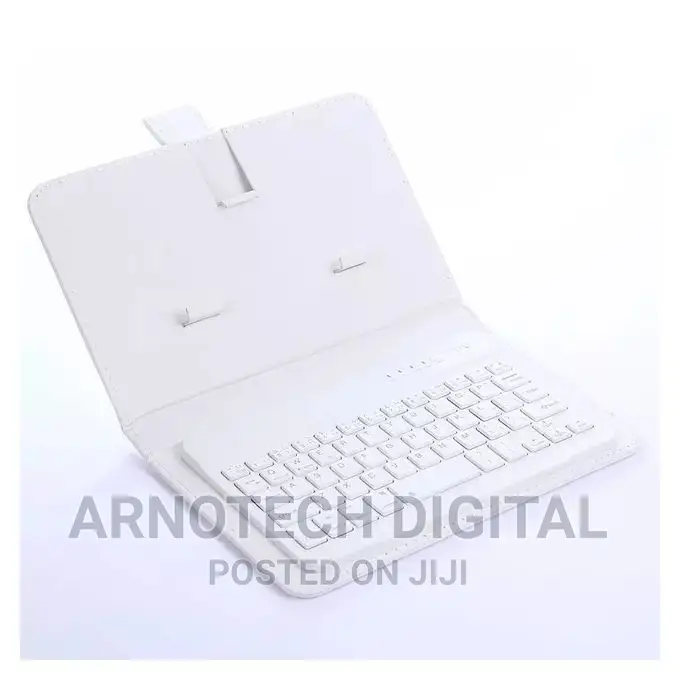 Universal Wireless Bluetooth Keyboard Flip Case Cover With