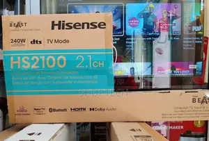 *Hisense Soundbar 2.1 Hs2100 240w