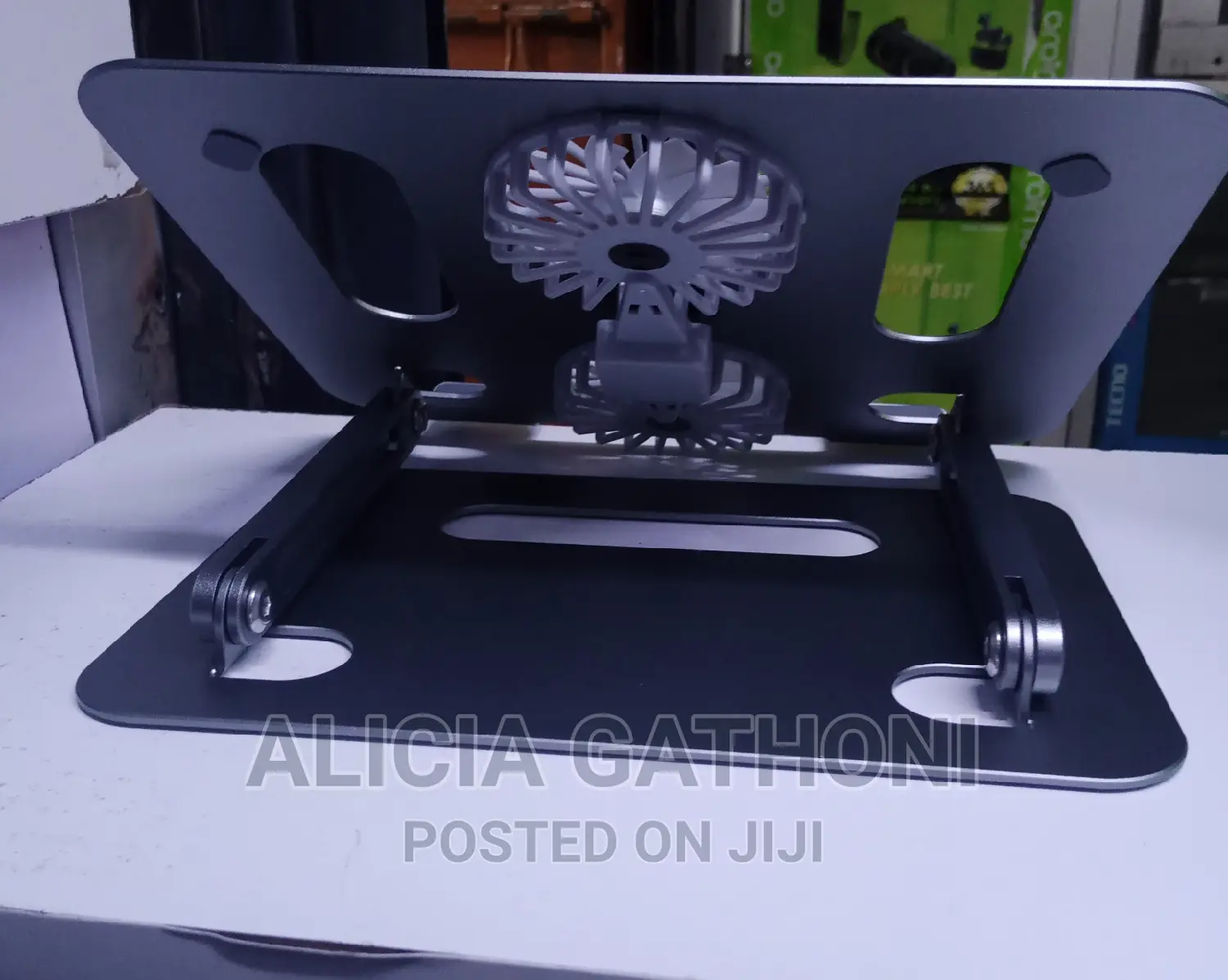 Laptop Stand With Fan Aluminum