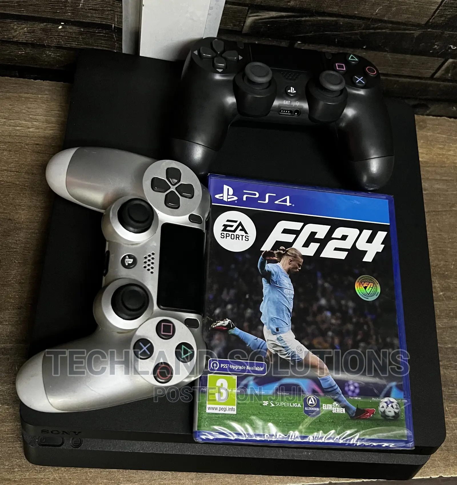 Ps4 Slim With Fc 24 +2 Pads