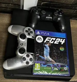 Ps4 Slim With Fc 24 +2 Pads
